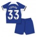 Billige Chelsea Wesley Fofana #33 Børnetøj Hjemmebanetrøje til baby 2023-24 Kortærmet (+ korte bukser)